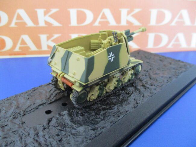 Die cast 1/72 Modellino Tank 105 mm le.FH18 (Sf) 21 Pz.Div. Normandie 1944 - immagine 3