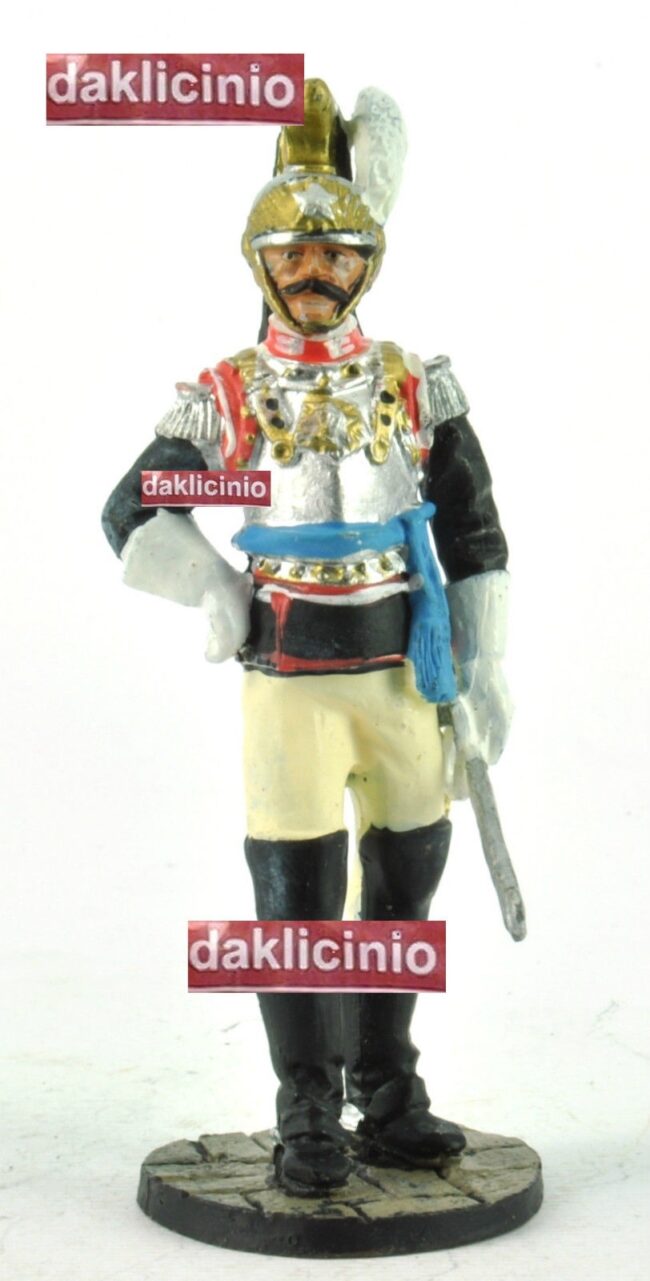1/32 54MM Soldatino Soldier Carabiniere Ufficiale dei Corazziere 1878 N40