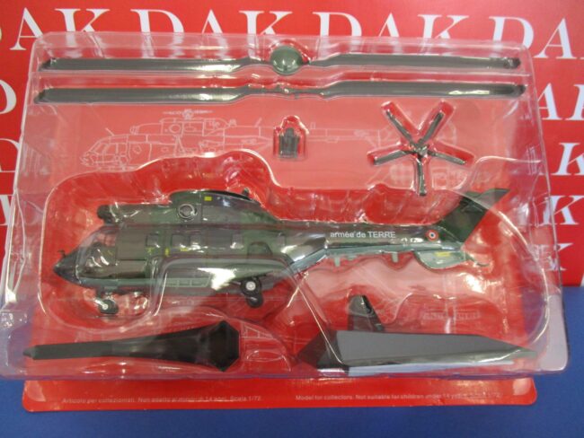 Die cast 1/72 Modellino Elicottero Helicopter Aerospatiale AS332 Super Puma - immagine 4