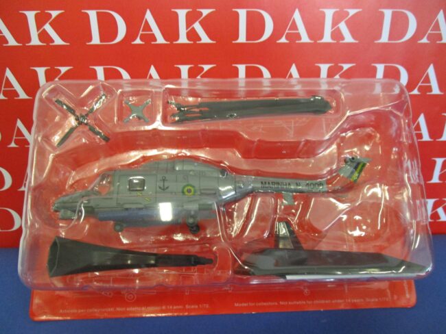 Die cast 1/72 Model Helicopter HELICOPTER AGUSTA WESTLAND ah-11a Super Linx 