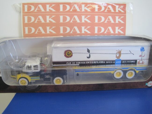 Die cast 1/43 Modellino Camion Truck Berliet TLR 10M Interflora (1953-1957) - immagine 2