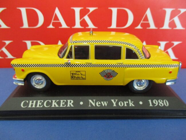 Die cast 1/43 Modellino Auto Taxi Checker New York 1980 - immagine 2