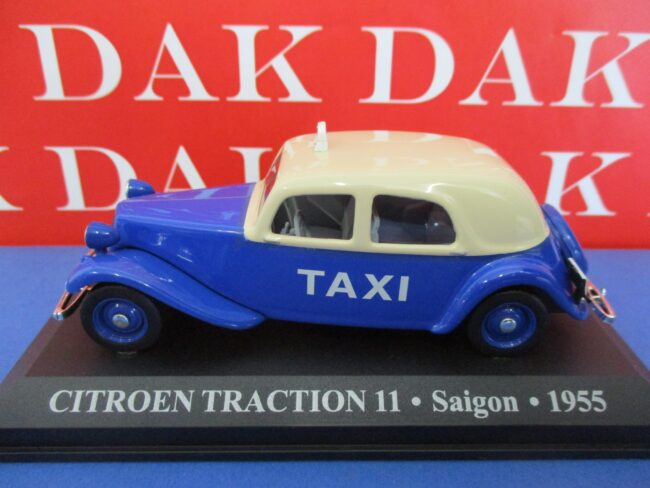 Die cast 1/43 Modellino Auto Taxi Citroen Traction 11CV Saigon 1955 - immagine 2