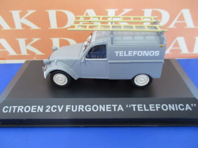 Die cast 1/43 Modellino Auto Pubblicitaria Citroen 2CV Furgonata Telefonica