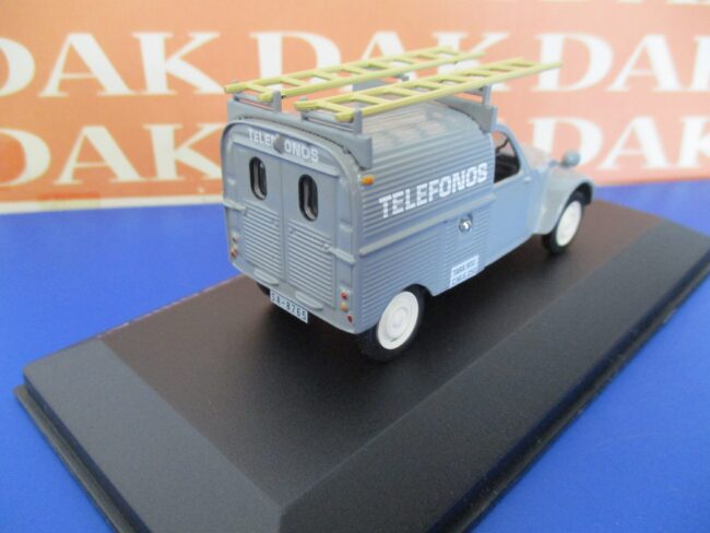 Die cast 1/43 Modellino Auto Pubblicitaria Citroen 2CV Furgonata Telefonica - immagine 3
