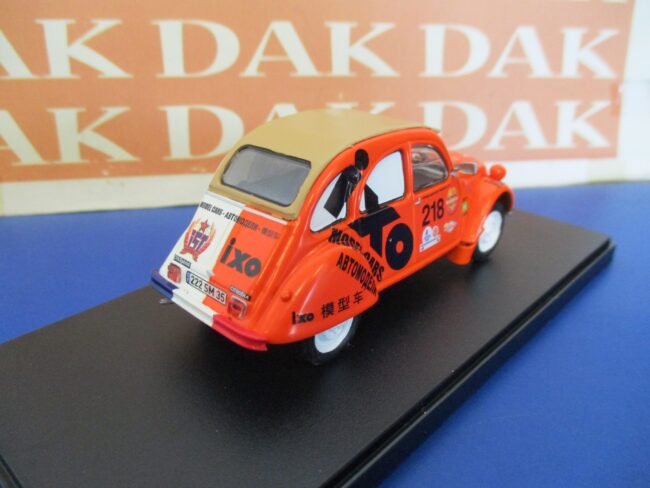 Die cast 1/43 Modellino auto Citroen 2CV Parigi - Pechino - immagine 3