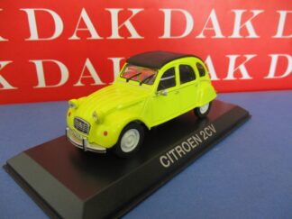 Die cast 1/43 Modellino Auto Citroen 2CV gialla