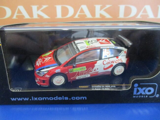 Die cast 1/43 Modellino Auto Citroen C4 WRC Rally Greece 2008 U. Aava by Ixo - immagine 4