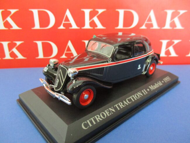 Die cast 1/43 Modellino Auto Taxi Citroen Traction Madrid 1955