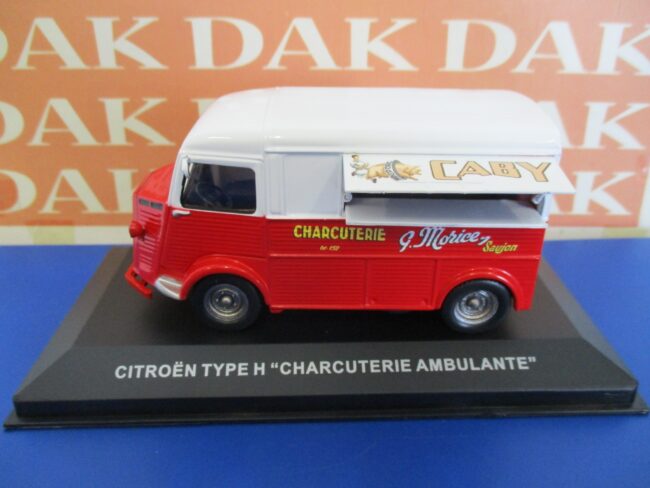 Die cast 1/43 Modellino Furgone Pubblicitario Citroen Type H Ambulante Caby - immagine 2