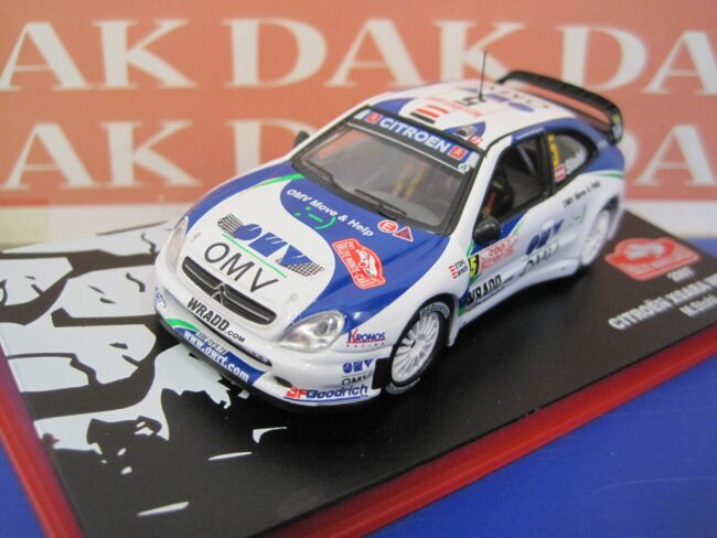 Die cast 1/43 Modellino Auto Citroen Xsara WRC OMV Rally Monte Carlo 2007 Stohl - immagine 2