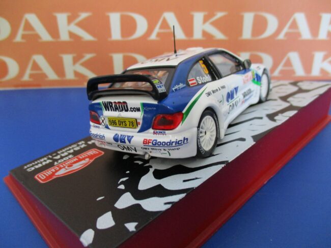 Die cast 1/43 Modellino Auto Citroen Xsara WRC OMV Rally Monte Carlo 2007 Stohl - immagine 3