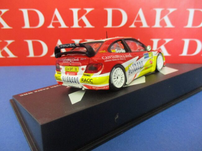Die cast 1/43 Modellino Auto Citroen Xsara WRC Rally RACC Catalunya 2006 D.Sordo - immagine 3