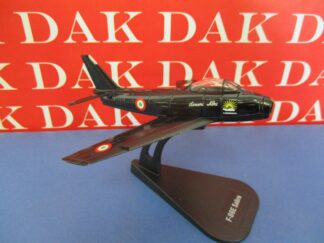 Die cast 1/100 Modellino Aereo Aircraft F-86E Sabre 2 Aereobrigata Lanceri Neri