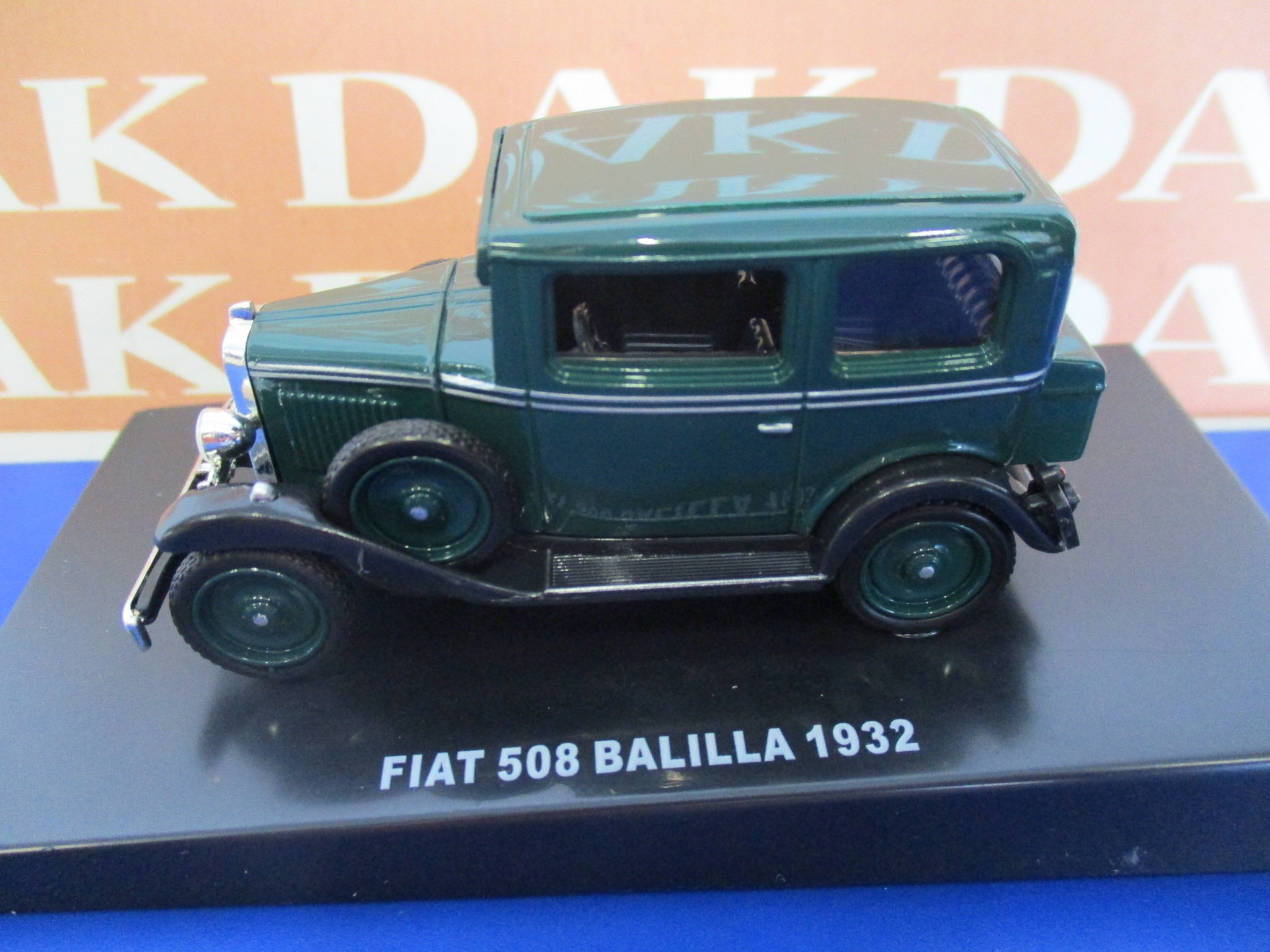 Scala 1:43 Nuovo Fiat 508 Balilla 1938 Carabinieri Atlas