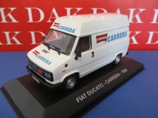 Die cast 1/43 Modellino Furgone Fiat Ducato Carrera 1986