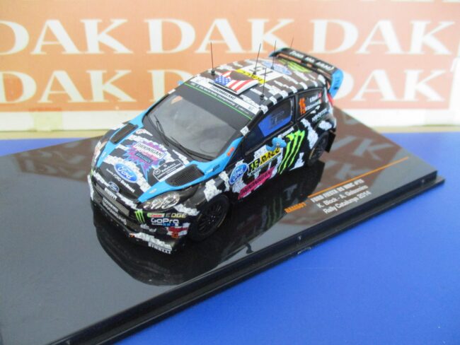 Die cast 1/43 Modellino Auto Ford Fiesta RS WRC Rally Catalunya 2014 K.Block