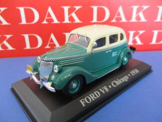 Die cast 1/43 Modellino Auto Taxi Ford V8 Chicago 1936