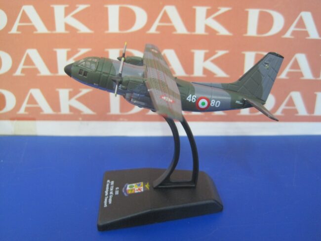 Die cast 1/100 1/250 Modellino Aircraft G.222 600TCM 98 Gruppo 46 Stormo Italy - immagine 2