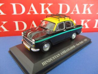 Die cast 1/43 Modellino Auto Taxi Hindustan Ambassador New Delhi 1964