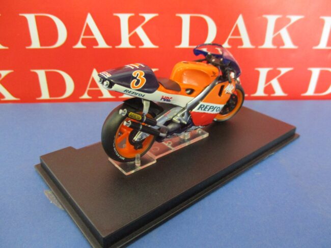 Die cast 1/24 Modellino Moto GP Honda NSR500 Alex Criville 1999 - immagine 3