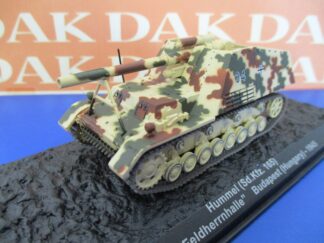 Die cast 1/72 Modellino Tank Hummel (Sd.Kfz.165) Pz. Div. Felderrnhalle 1945