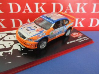 Die cast 1/43 Modellino Auto Hyundai Accent WRC Rally Monte Carlo 2004 J. Beres