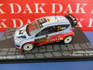 Die cast 1/43 Modellino Auto Hyundai i20 WRC Rally Germany 2014 T. Neuville