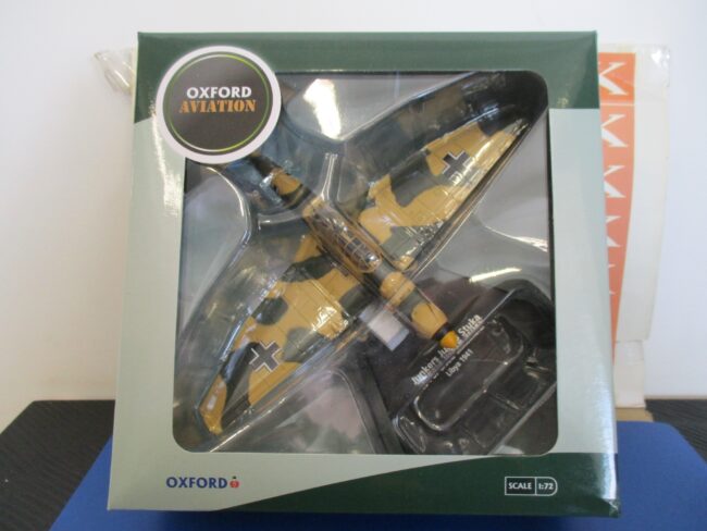 Die cast 1/72 Modellino Aereo Junkers Ju 87B Stuka T6 + DP 6/St.G2 Immelmann - immagine 4