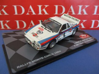 Die cast 1/43 Modellino Auto Lancia 037 Rally Monte Carlo 1984 A. Bettega
