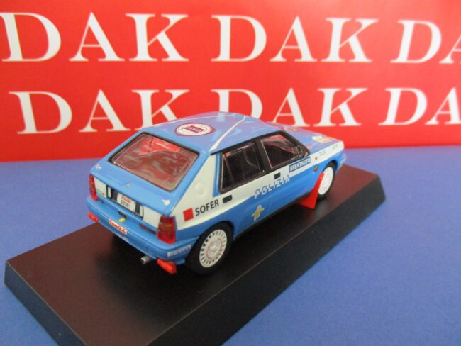 Die cast 1/43 Modellino Auto Police Polizia Lancia Delta HF Integrale 16V 1992 - immagine 3