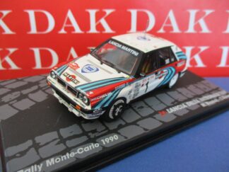 Die cast 1/43 Modellino Auto Lancia Delta Int 16V Rally Monte Carlo 1990 Biasion