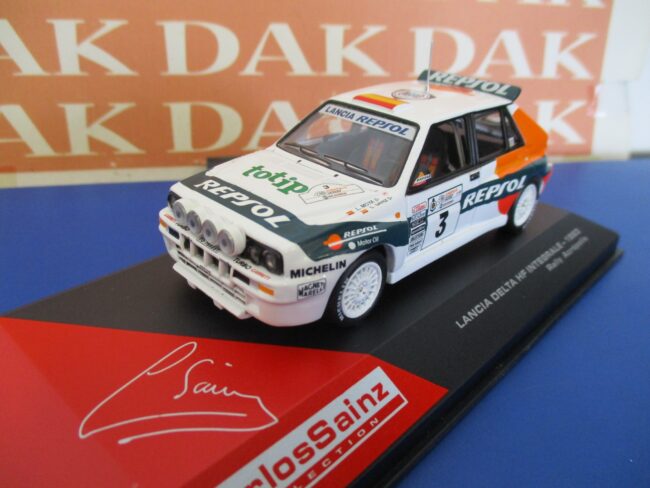 Die cast 1/43 Modellino Auto Lancia Delta Int. HF Rally Acropolis 1993 C.Sainz