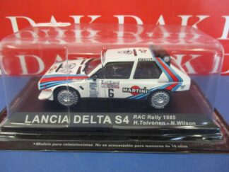 Die cast 1/43 Modellino Auto Lancia Delta S4 RAC Rally 1985