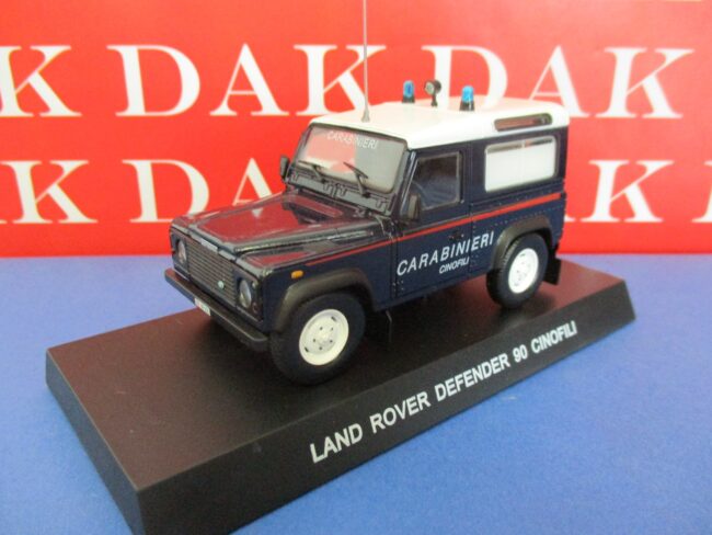 Die cast 1/43 Modellino Auto Carabinieri Land Rover Defender 90 Cinofili - immagine 2