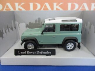 Die cast 1/43 Modellino Auto Land Rover Defender 90 verde chiaro by Cararama