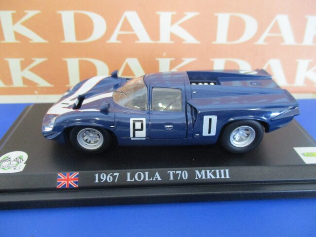 Die cast 1/43 Modellino Auto Lola T70 MKIII 24H Le Mans 1967 Del Prado - immagine 2