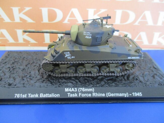 1945 scala 1/72 COMBAT TANK CARRO ARMATO M4A3 76mm RHINE Germany 