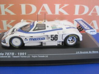 Die cast 1/43 Modellino Auto Mazda 787B N56 24H Le Mans 1991