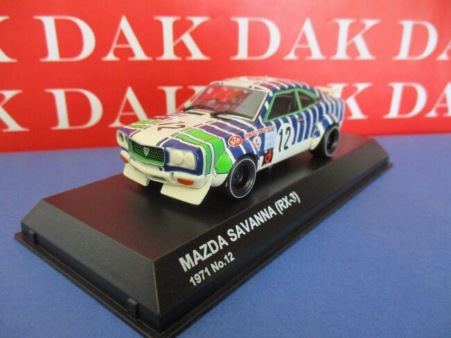 Die cast 1/43 Modellino Auto Mazda Savanna (RX-3) 1971 N12 by Kyosho - immagine 2