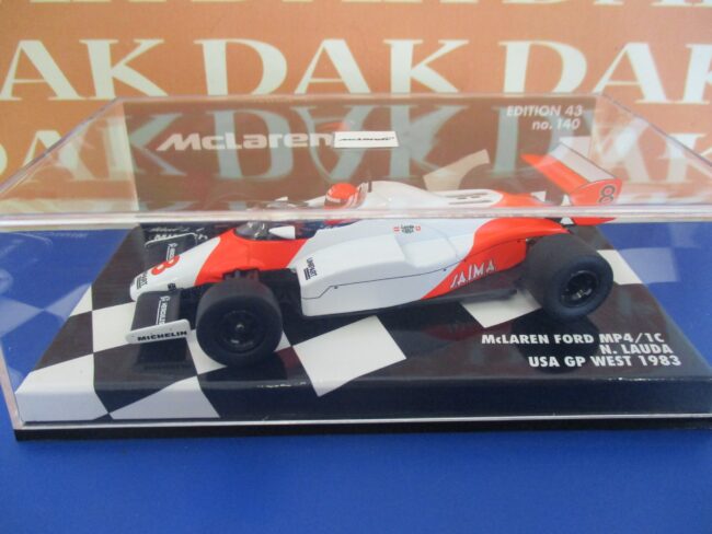 Die cast 1/43 Modellino Auto F1 McLaren Ford MP4/1C USA GP West 1983 N.Lauda - immagine 4