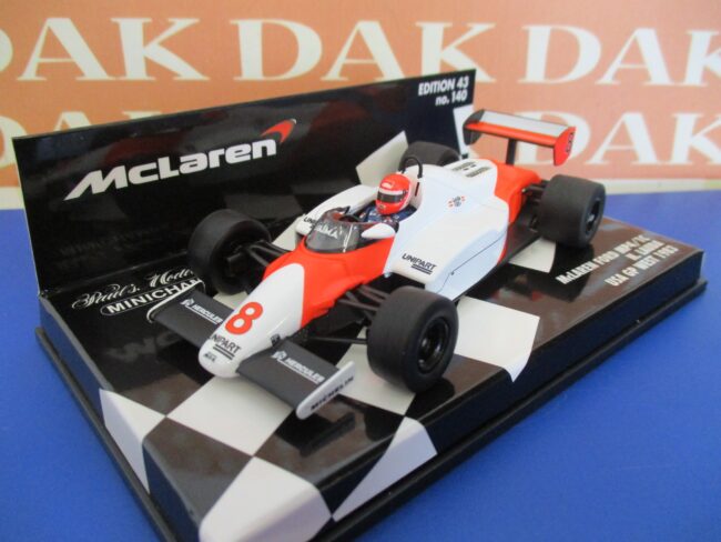 Die cast 1/43 Modellino Auto F1 McLaren Ford MP4/1C USA GP West 1983 N.Lauda