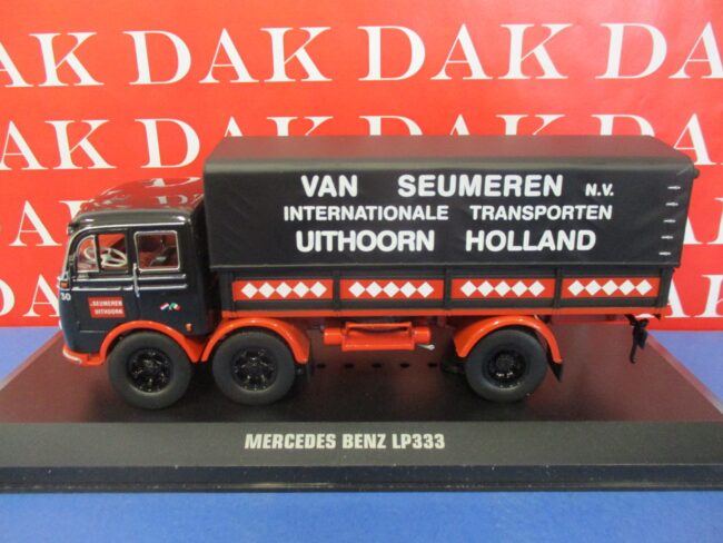 Die cast 1/43 Modellino Camion Truck Mercedes Benz LP333 Van Seumeren by Ixo - immagine 2