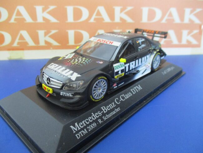 Die cast 1/43 Modellino auto Mercedes C-Class DTM 2009 R.Schumacher - immagine 2