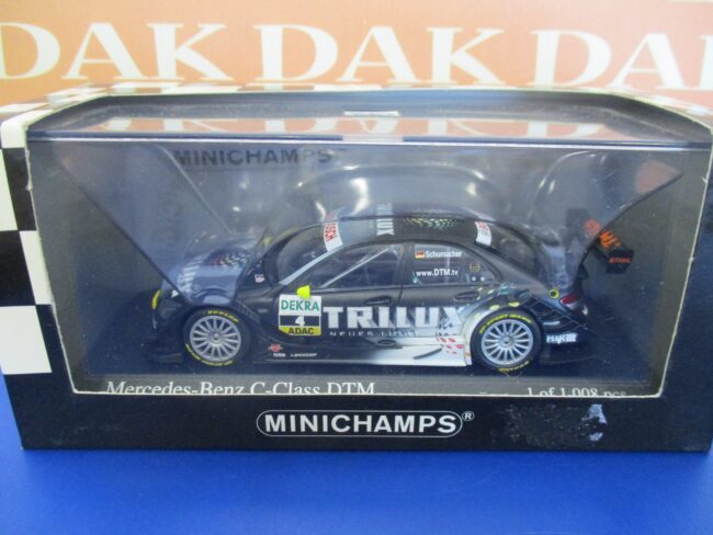 Die cast 1/43 Modellino auto Mercedes C-Class DTM 2009 R.Schumacher - immagine 4