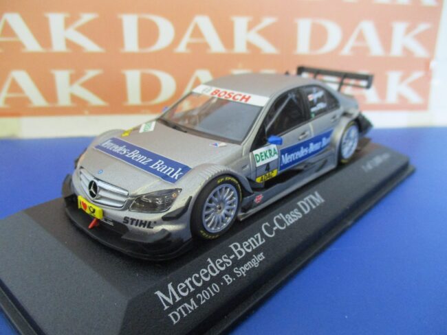 Die cast 1/43 Modellino auto Mercedes C-Class DTM 2010 B.Spengler by Minichamps