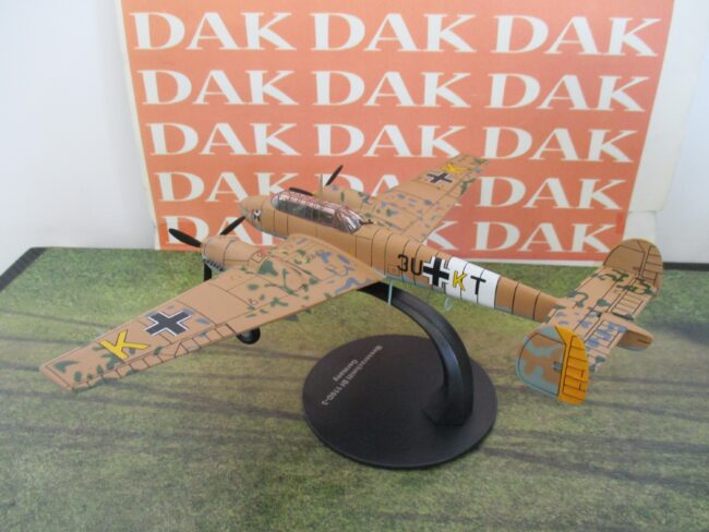 Die cast 1/72 Modellino Aereo Aircraft Messerschmitt BF 110D-3 North Africa 1941 - immagine 3