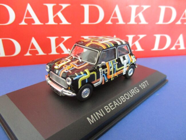 Die cast 1/43 Modellino Auto Mini Beaubourg 1977