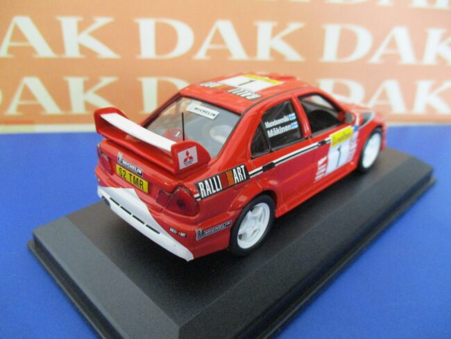 Die cast 1/43 Modellino Auto Mitsubishi Lancer EVO VI Rally Monte Carlo 1999 - immagine 3