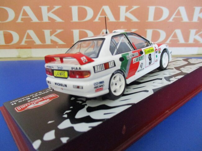 Die cast 1/43 Modellino Auto Mitsubishi Lancer Evo II Rally Monte Carlo 1994 - immagine 3